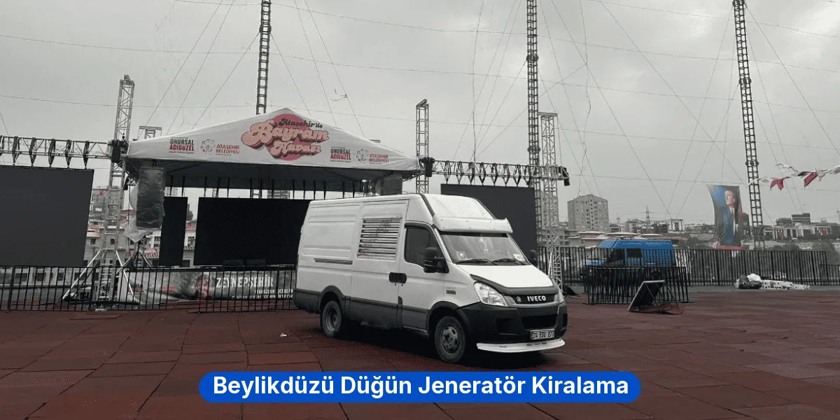 Beylikdüzü Düğün Jeneratör Kiralama