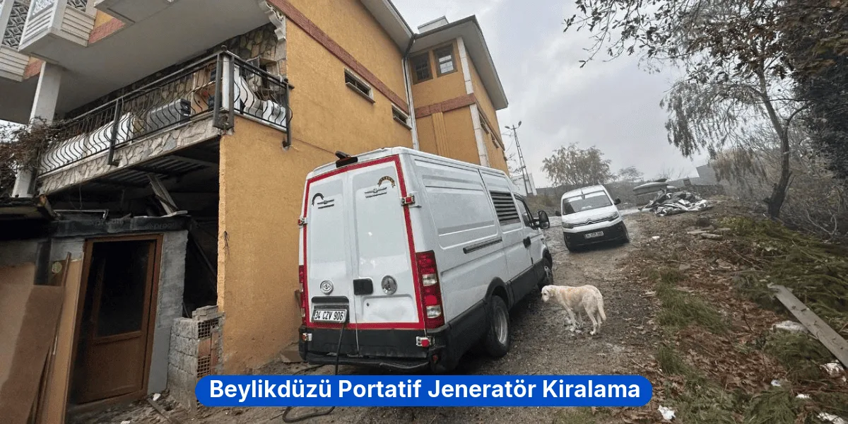Beylikdüzü Portatif Jeneratör Kiralama